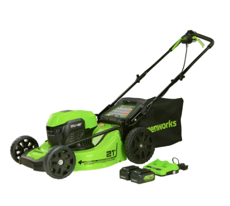 48V (2x24V) 21" Cordless Battery Self-Propelled Lawn Mower