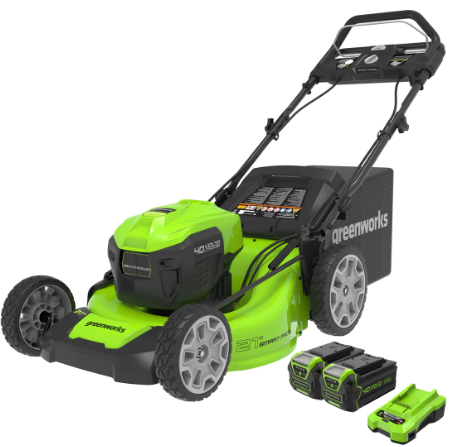 40V 21" Cordless Battery Self-Propelled Lawn Mower