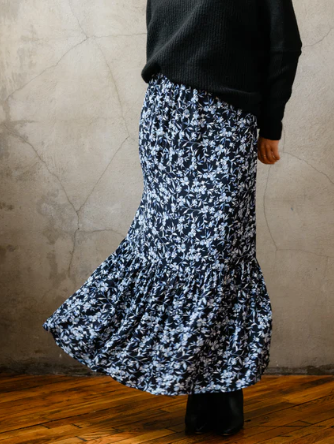 Catherine Maxi Flounce Skirt