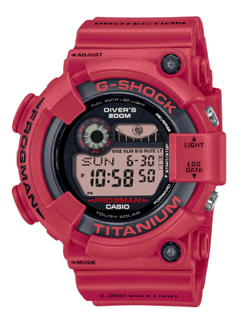 Casio Frogman Rustic Red Watch