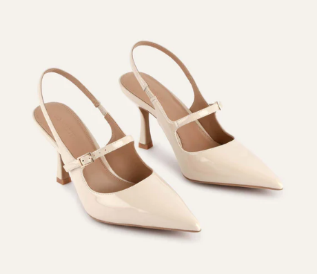 Archer High Heels Sand Patent