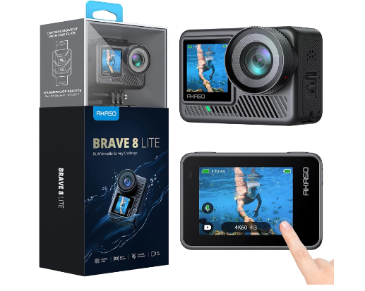 AKASO Brave 8 Lite Waterproof Action Camera 