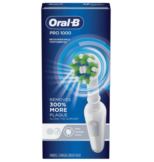 Oral-B Pro 1000 Rechargeable Electric Toothbrush