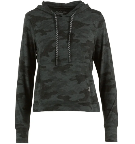 Endurance Lightweight Ladies Camo Performance Hoodie