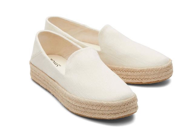 Carolina Natural Twill Espadrille