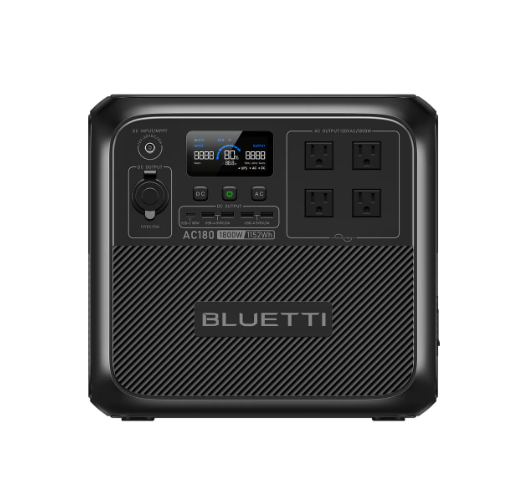 BLUETTI AC180 Solar Portable Power Station