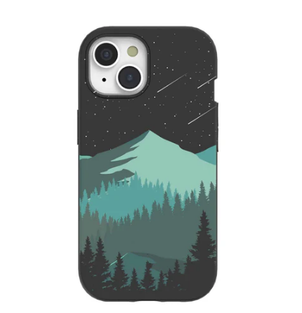 Black Boreal iPhone 15 Case