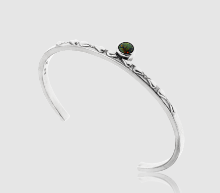 Horizon Black Opal Cuff