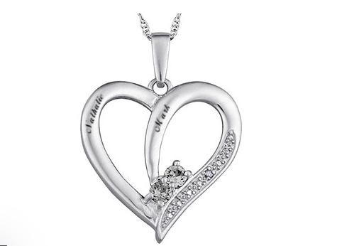 Sterling Silver Heart Necklace