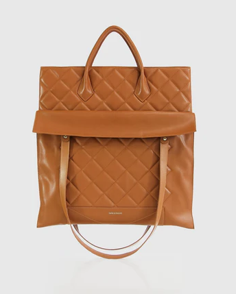 Lost Lovers Quilted Leather Tote