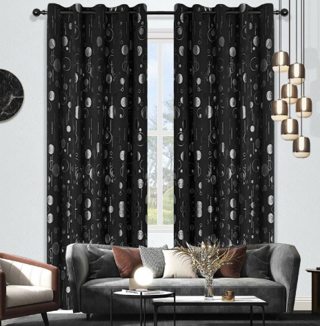 Ring Room Darkening Eyelet Curtain