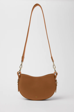 Smooth Leather Saddle Bag