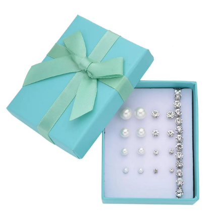 9pcs White Shell Pearl Set