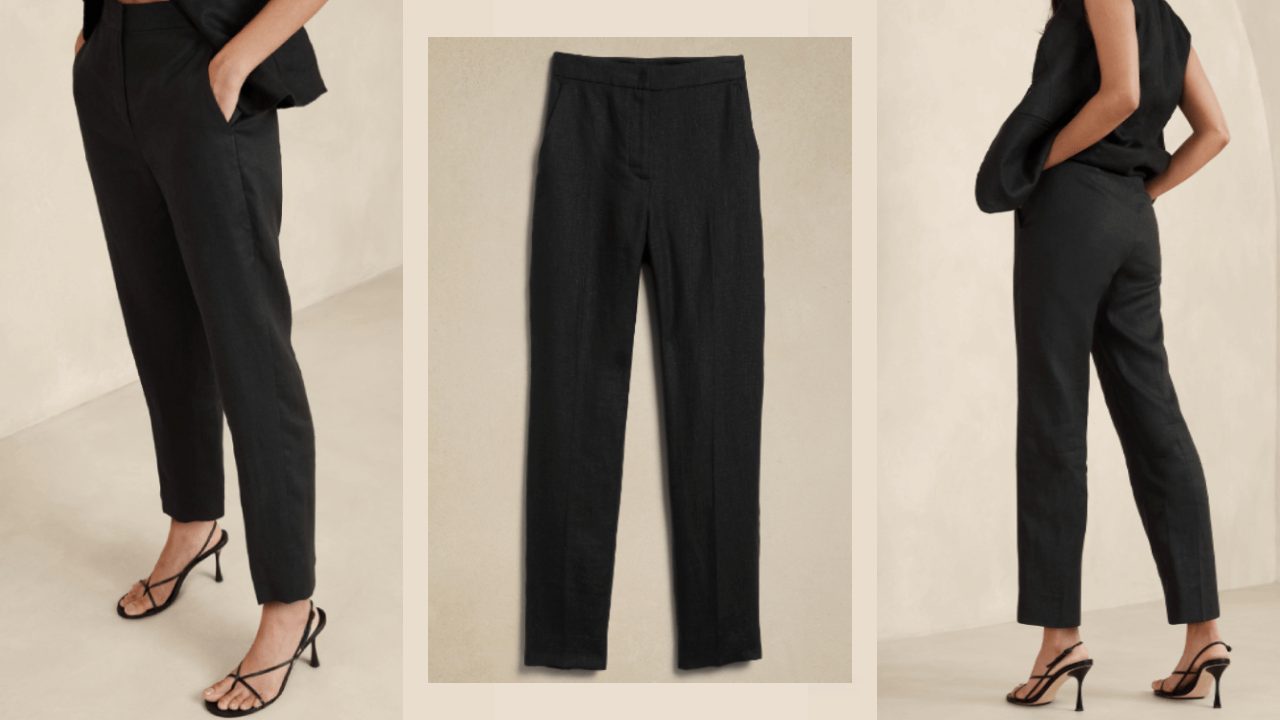 My Everyday Go-To: 'The $110 Banana Republic Linen Pant'