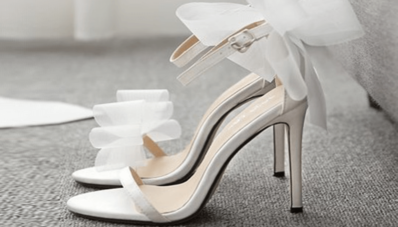 The Perfect White Bridal Heels For All-Day Comfort