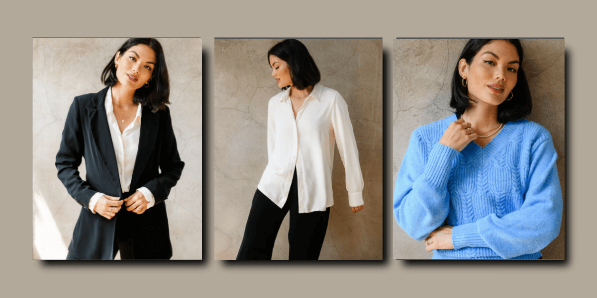 Chic And Comfortable Work Clothes For Women On A Budget